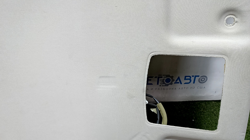 Headlining Nissan Altima 13-18 without sunroof, gray, for dry cleaning, cracks, dents, with side lamps