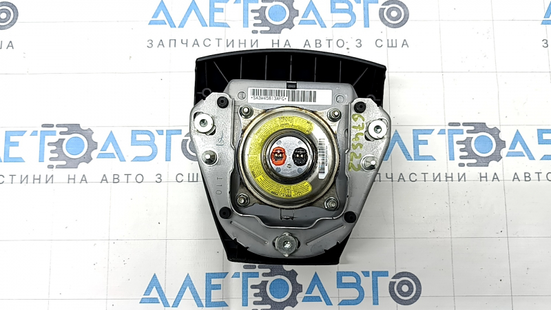 Airbag in steering wheel driver Toyota Prius 30 10-15 black, scratches, worn chrome