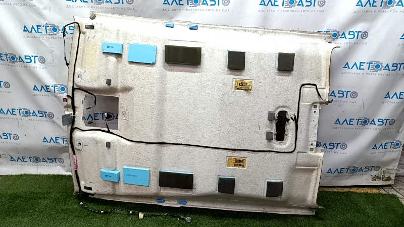 Ford Fiesta 11-19 headlining beige, without sunroof 4d, for dry cleaning, creases, dents