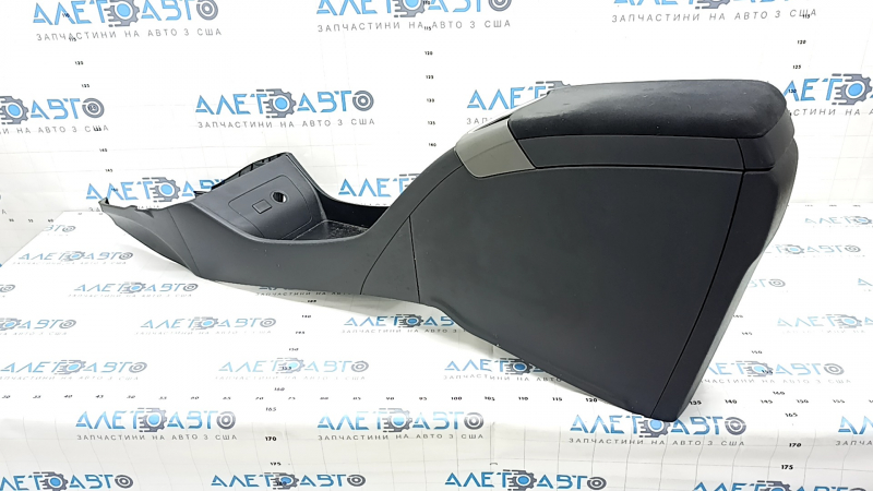 Central console armrest and cup holder Toyota Prius 30 12-15 rest, black, armrest cloth black, scratches, dry cleaning