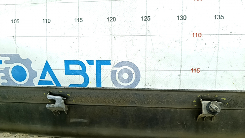 Right threshold Subaru Impreza WRX GH 10-11 white, broken fasteners, worn, crack
