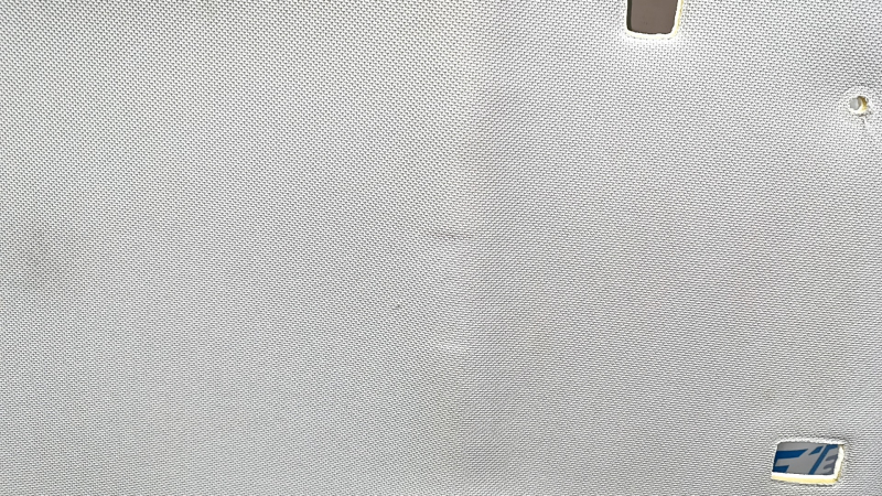 Hyundai Sonata 15-17 headlining gray, without sunroof, dry-cleanable, dents