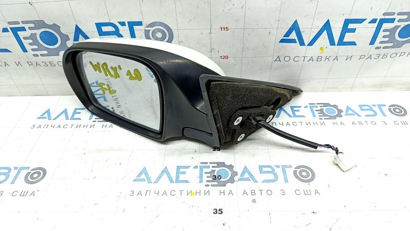 Side mirror left Subaru Impreza WRX GH 08-14 5 pins, white