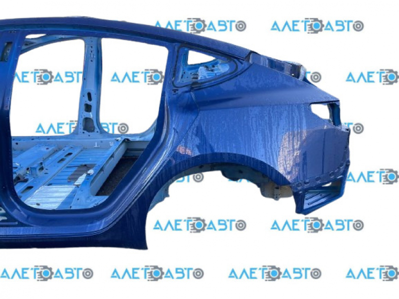 Quarter wing rear left Tesla Model 3 21- on body, blue PPSB