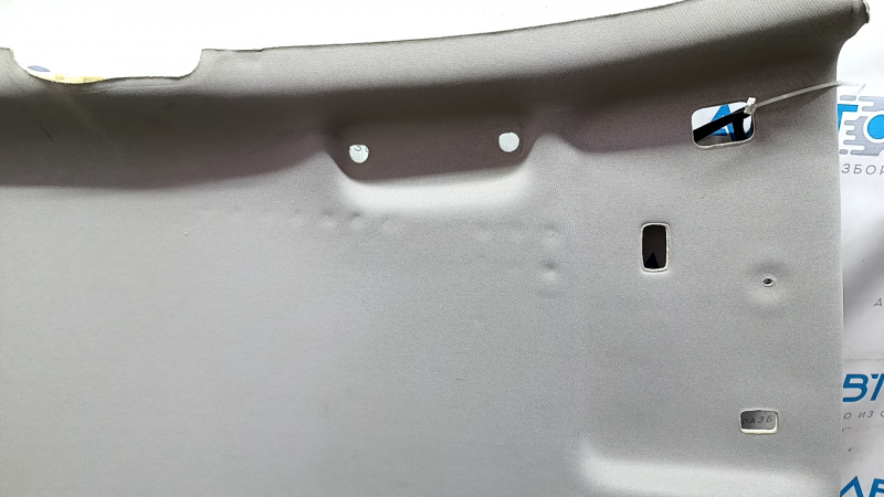 Kia Optima 16 headlining - without sunroof, gray, for dry cleaning, dents, creases, chip cut off