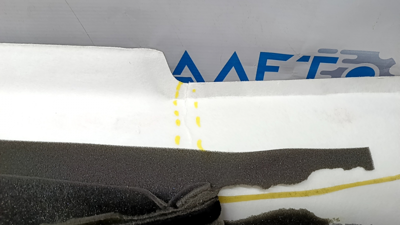 Kia Optima 16 headlining - without sunroof, gray, for dry cleaning, dents, creases, chip cut off