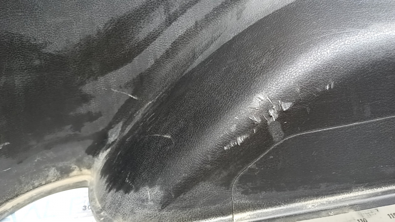 Left arch trim Subaru Impreza WRX GH 08-14 5d black, scratches, plastic turned white