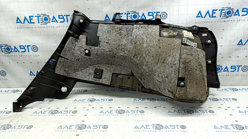 Left arch trim Subaru Impreza WRX GH 08-14 5d black, scratches, plastic turned white