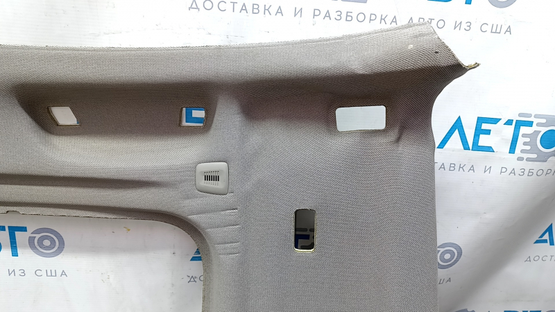 BMW 3 F30 4d 13-18 roof lining for sunroof, grey, cracks, dry cleaning, dents