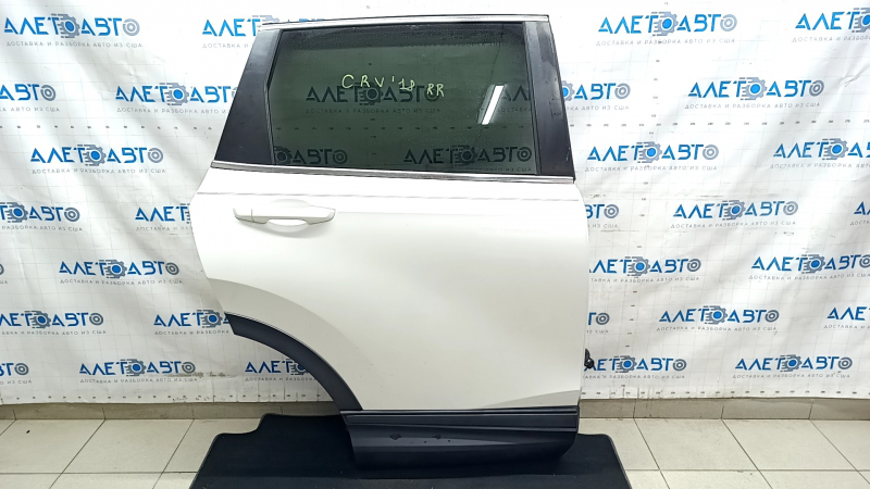 Door assembly rear right Honda CRV 17-22 white NH-603P, tinted