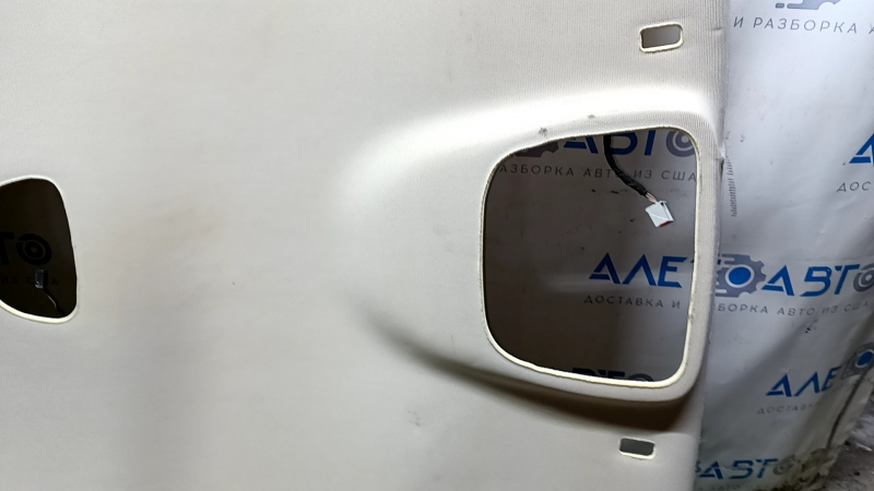 Jeep Cherokee KL 14-18 headlining gray, without sunroof, for dry cleaning, dents, cracks