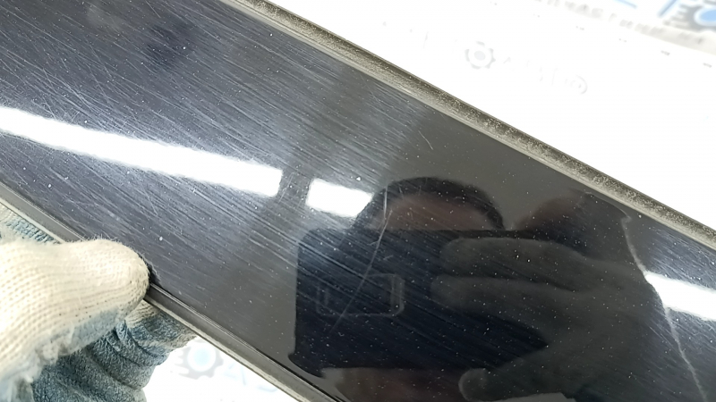 Roof lining left Tesla Model S 12-20 black gloss, for panorama, scratches