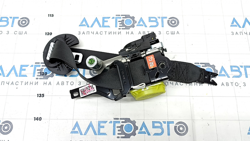 Driver's seat belt Hyundai Ioniq 17-22 HEV, PHEV black