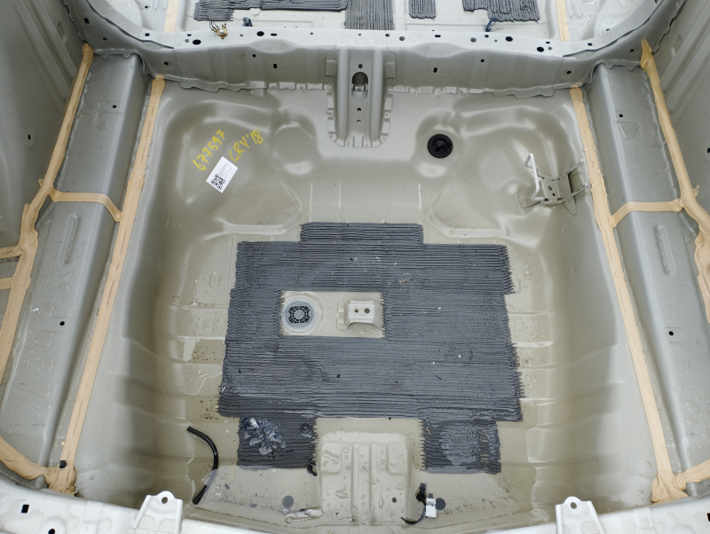 Trunk tray Honda CRV 17-22 on the body