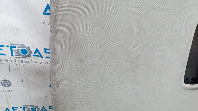 Headlining VW Passat b7 12-15 USA gray, without sunroof, for dry cleaning, fasteners came off, dents