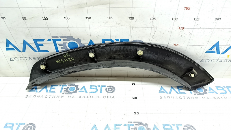 Rear right wing arch trim Toyota Highlander 20- on the door, structure