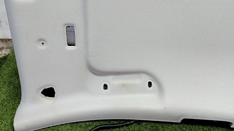 Hyundai Santa FE Sport 13-16 gray headlining without sunroof, dents, scratches, dry cleaning, tear