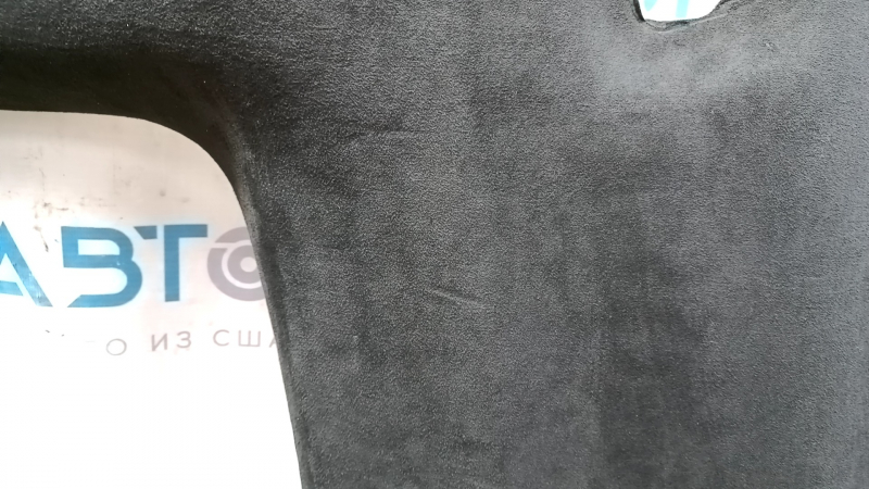 Tesla Model S 12-15 pre-restored headliner, for panoramic, black, dents, scratches, break, for cleaning