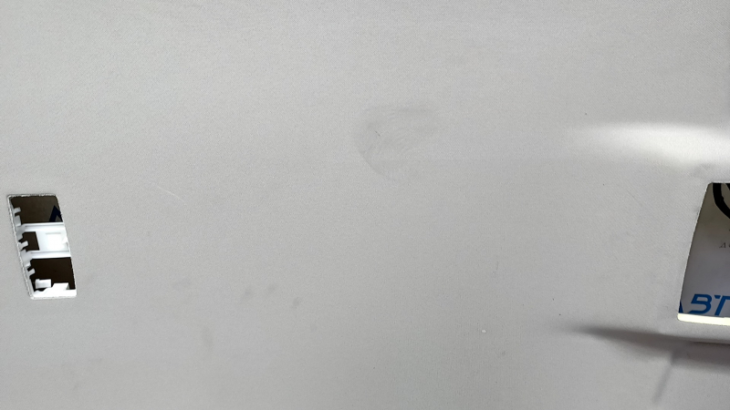 Headlining Nissan Rogue 21-23 without sunroof, gray, for cleaning, dents