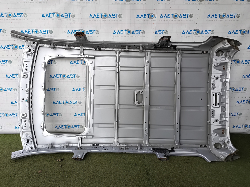 Metal roof Toyota Highlander 08-13 under the hatch, sawed off, butts