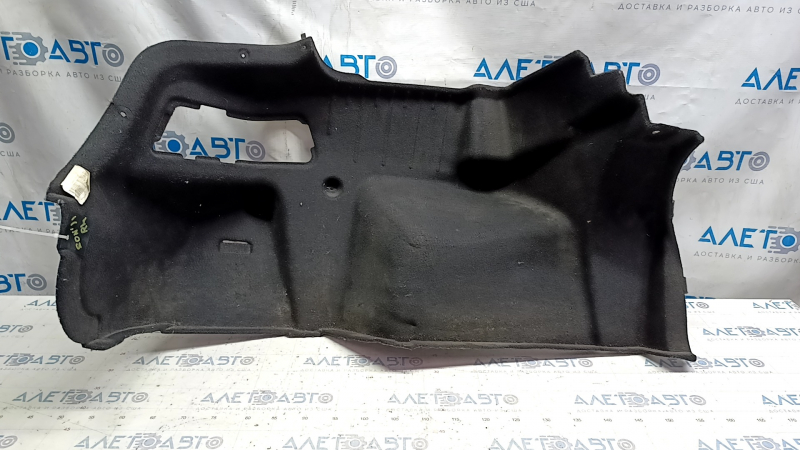 Left arch trim Hyundai Sonata 11-15 black, without plug, for dry cleaning, scratches