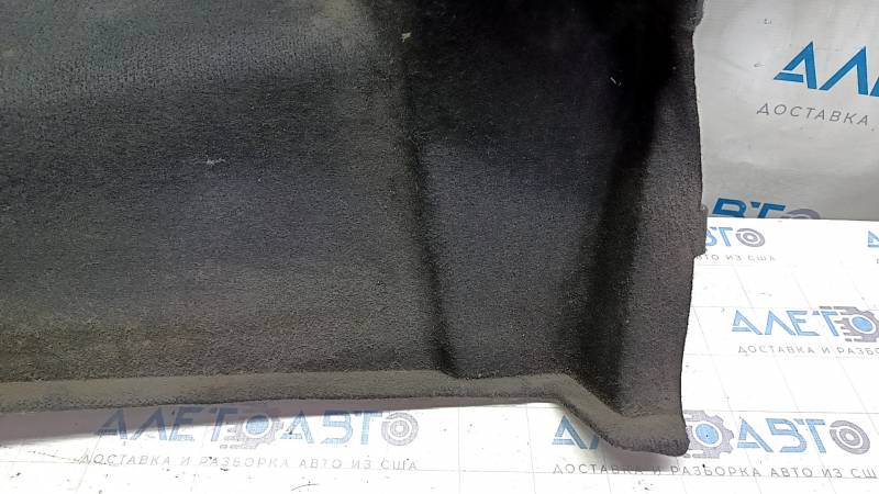 Left arch trim Hyundai Sonata 11-15 black, without plug, for dry cleaning, scratches