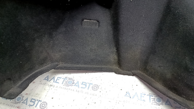 Left arch trim Hyundai Sonata 11-15 black, without plug, for dry cleaning, scratches