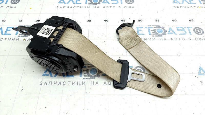Seat belt rear left BMW 5 G30 17-23 beige