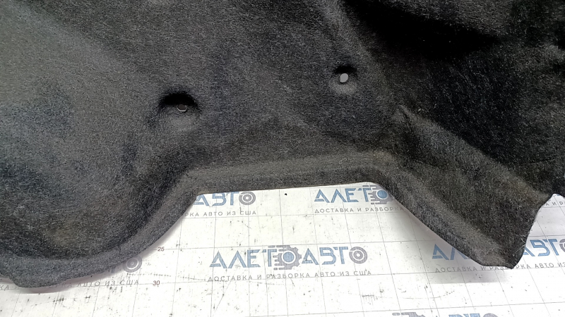 Right arch trim Nissan Altima 13-18 black, dented, for dry cleaning