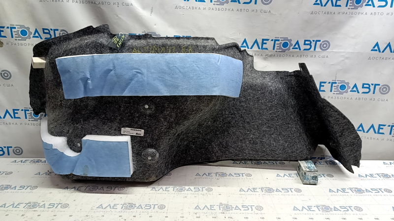 Right arch trim Nissan Altima 13-18 black, dented, for dry cleaning