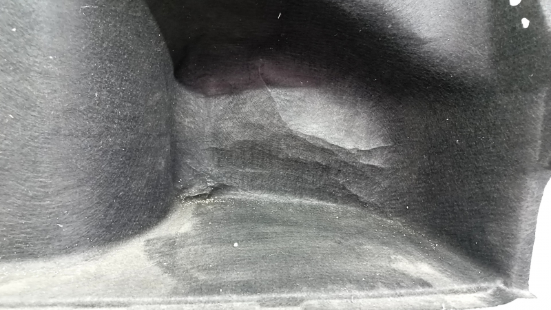 Right arch trim for Toyota Camry v70 18-24, black, needs cleaning, dented