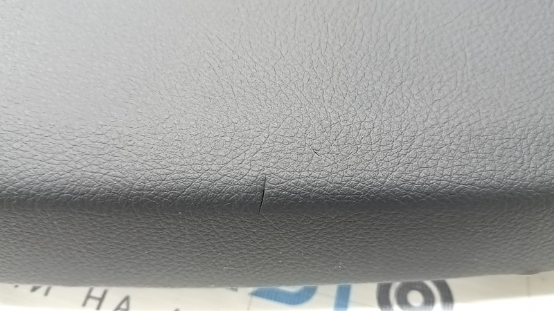 Door trim card rear right BMW 3 F30 12-18 black leather, ebony trim, insert and armrest beige leather, with black molding and backlight, dents, scratches