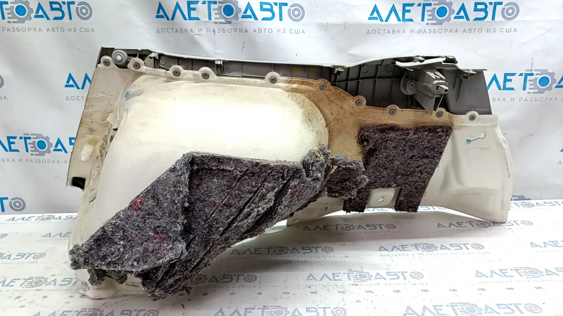 Right arch trim Toyota Prius 30 10-15 gray, type 1, scratches, creases, dry cleaning, torn fastener, torn fastener