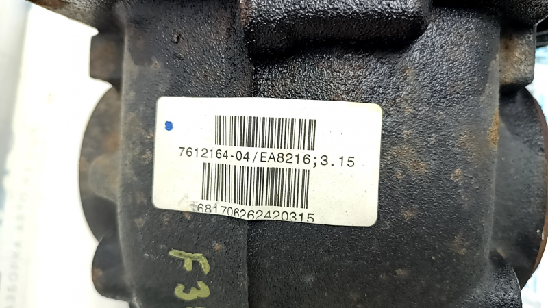 Rear differential gearbox BMW 3 F30 17-18 3.15, 61k,