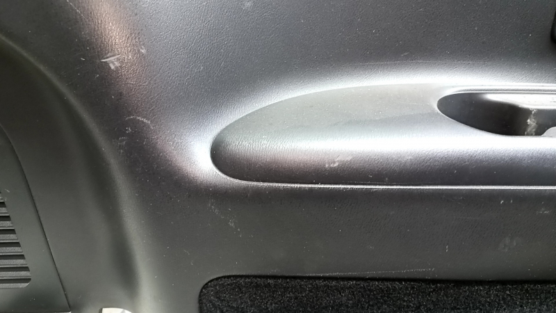 Arch trim left Infiniti JX35 QX60 13-20 black, scratches, abrasions
