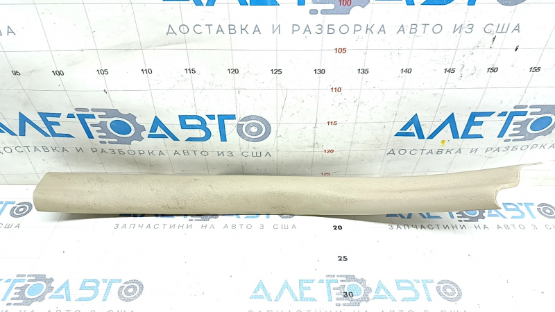 Door sill trim inner rear left Toyota Camry v50 12-14 usa beige, scratches