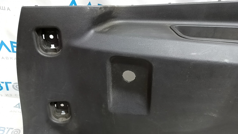 Left arch trim Chevrolet Equinox 10-17 black, worn, scratches