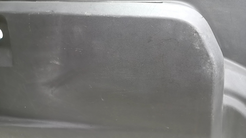 Left arch trim Chevrolet Equinox 10-17 black, worn, scratches