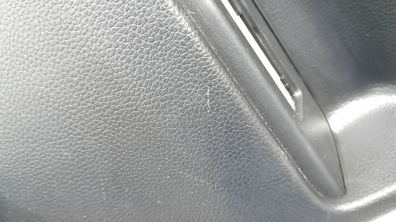 Rear center console trim Honda CRV 23 - black, under air duct deflector, scratches