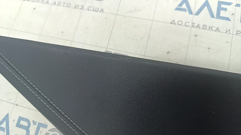 Side trim of the central console left Audi A6 C8 19 - for dry cleaning, tears