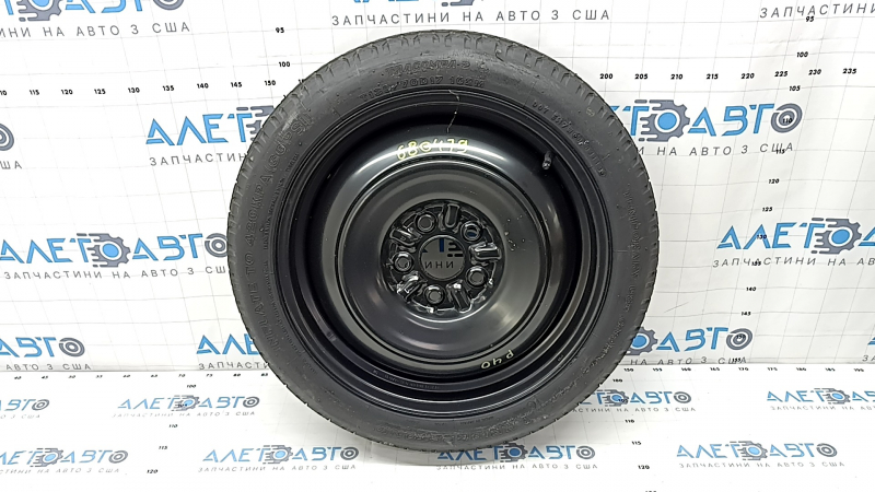 Spare tire space saver Toyota Prius V 12-17 D17 135/70 5*114.3