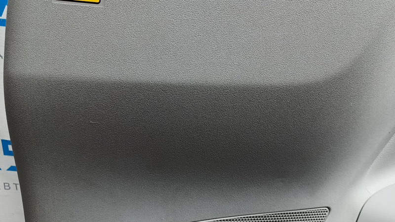 Arch trim right Toyota Sienna 11-14 dark gray, with gray insert, with curtain, scratches, with cigarette lighter