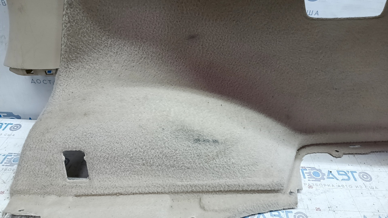 Right arch trim Lexus RX350 RX450h 10-15 beige, scratches, dry cleaning, broken fastener