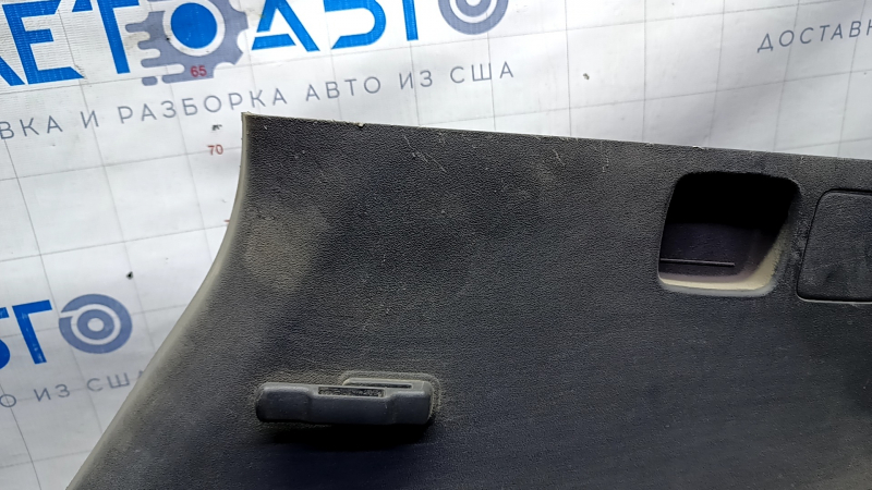 Arch trim right Toyota Prius V 12-17 dark gray, scratches, deep scratches, with cigarette lighter, without plug
