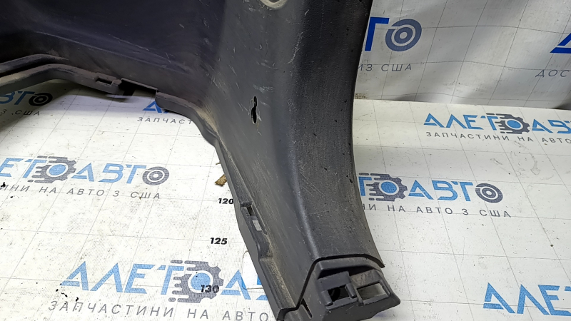 Arch trim right Toyota Prius V 12-17 dark gray, scratches, deep scratches, with cigarette lighter, without plug
