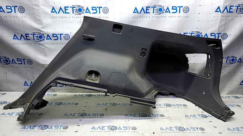 Arch trim right Toyota Prius V 12-17 dark gray, scratches, deep scratches, with cigarette lighter, without plug