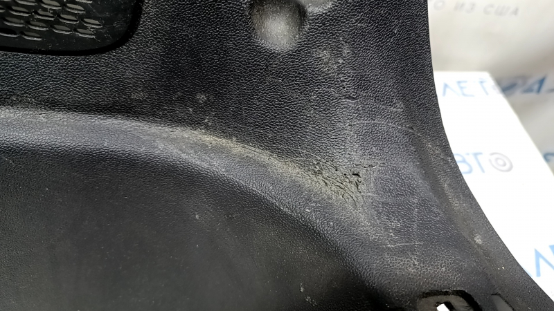 Right arch trim Dodge Journey 11-20 under 3 rows of seats, black, deep scratches