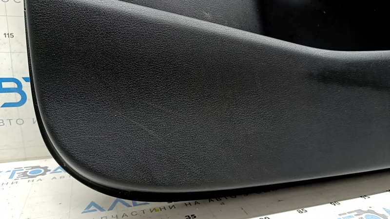 Door trim card front right Mazda CX-30 20- black, insert dark blue, black cloth, armrest leather dark blue, scratches