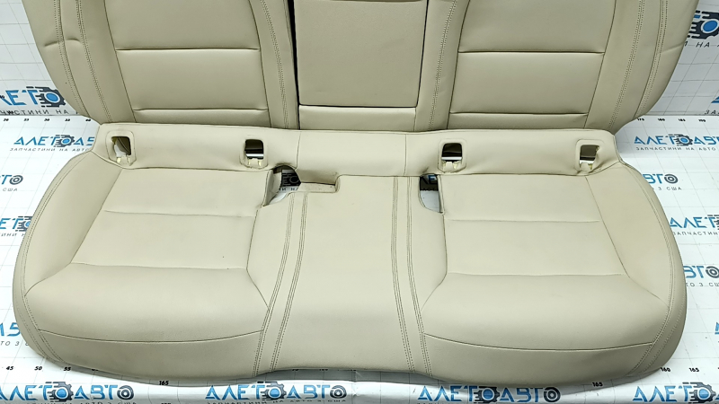 Rear row of seats 2 row Mercedes CLA 14-19 beige leather, dry cleanable