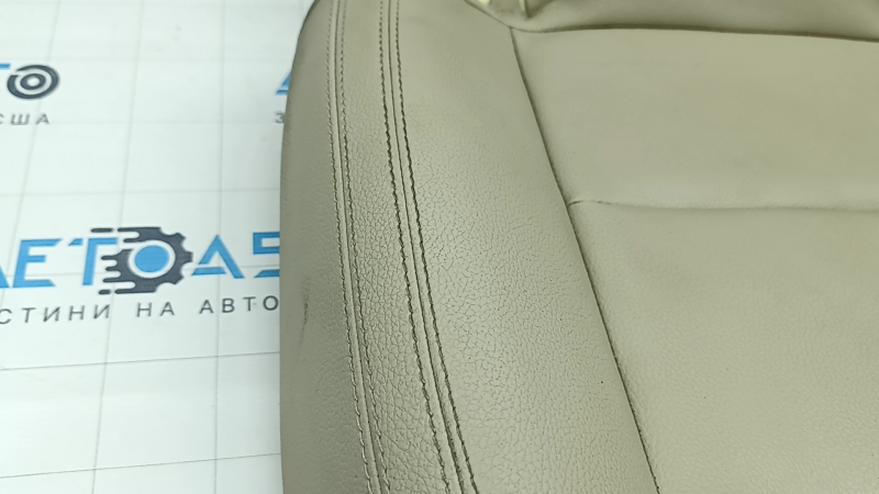 Rear row of seats 2 row Mercedes CLA 14-19 beige leather, dry cleanable